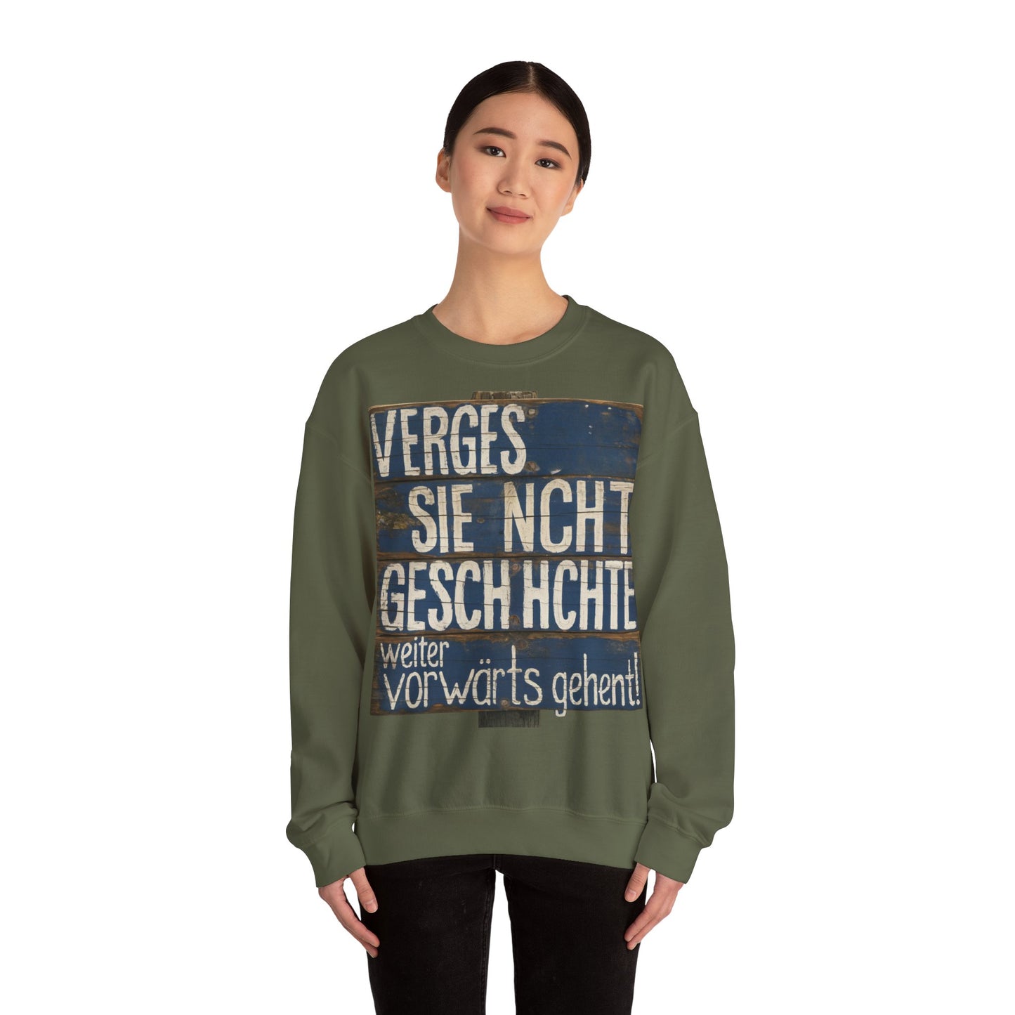 Vergessen Sie nicht Geschichte Sweatshirt