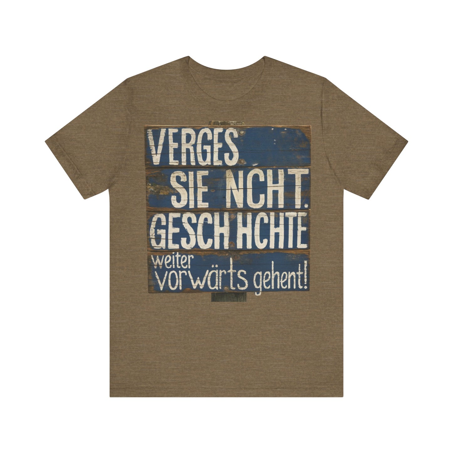 Vergessen Sie nicht Geschichte T-Shirt