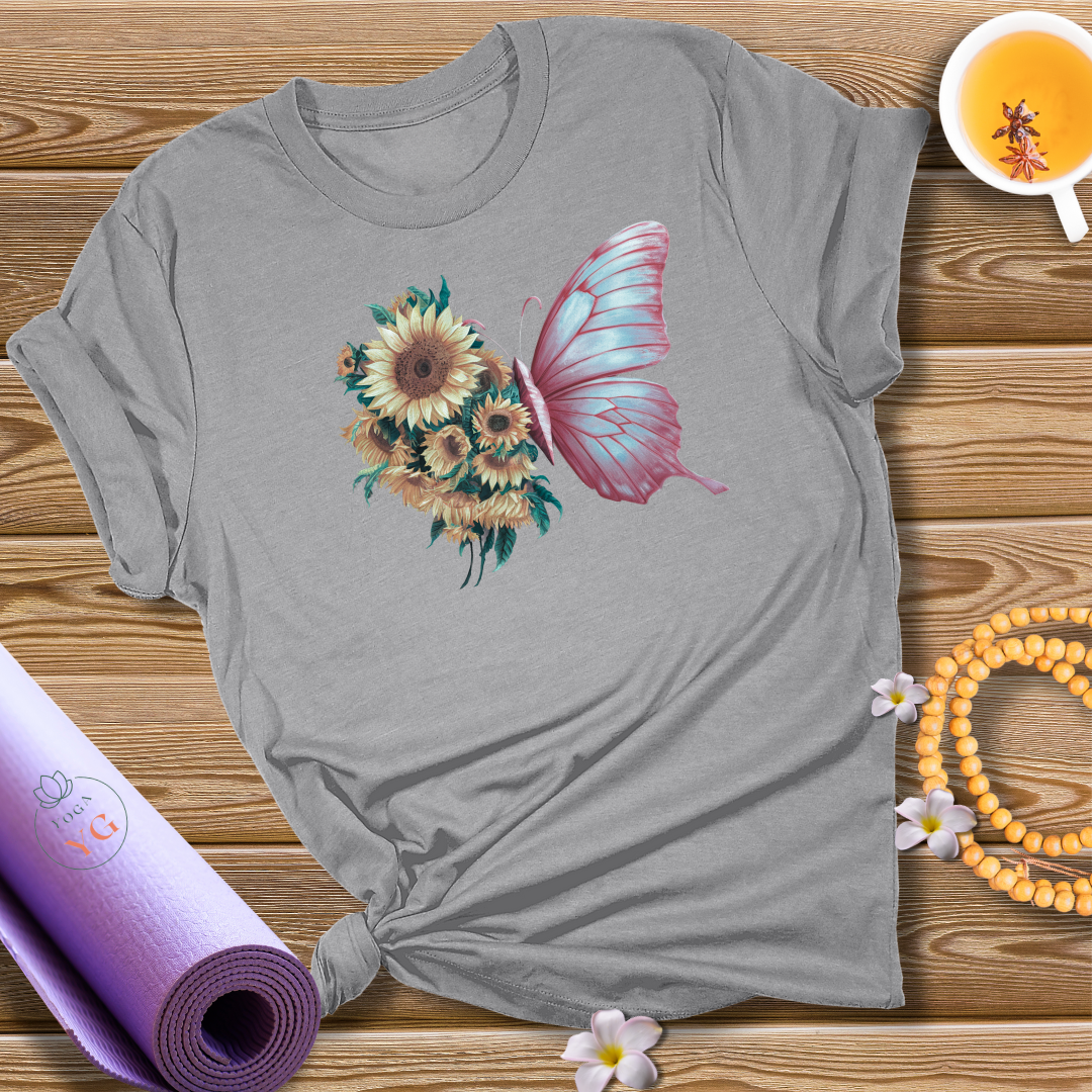 Schmetterling Gerbera T-Shirt