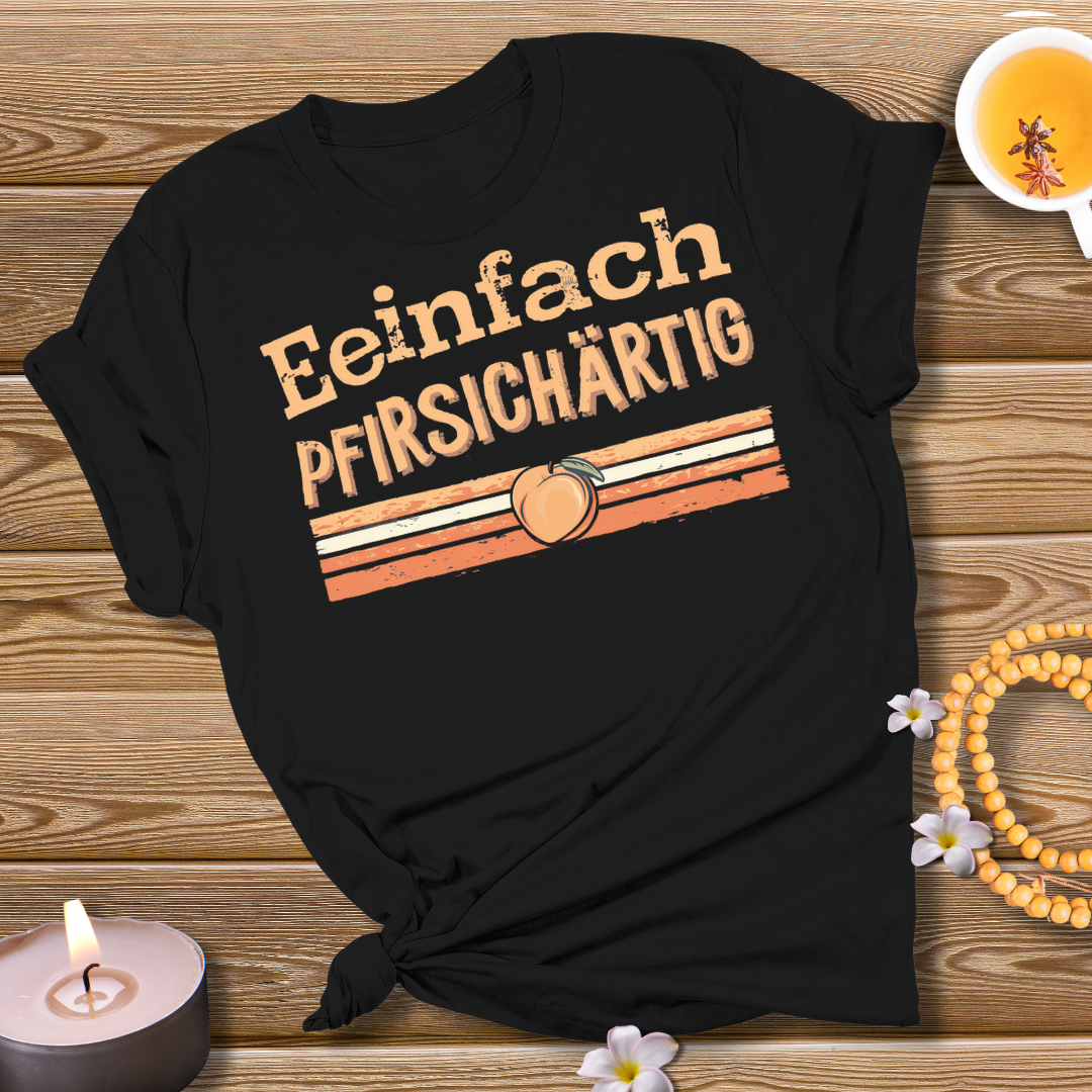 Einfach pfirsichartig T-Shirt