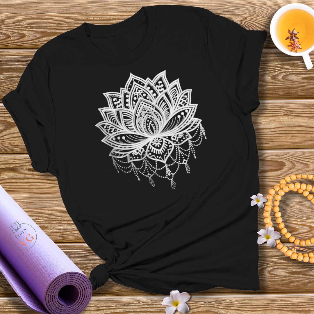 Lotusblume Grafik T-Shirt