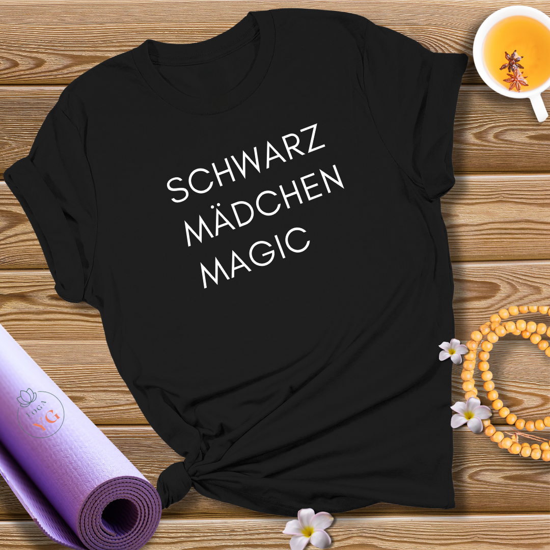 SCHWARZ MÄDCHEN MAGIC T-Shirt