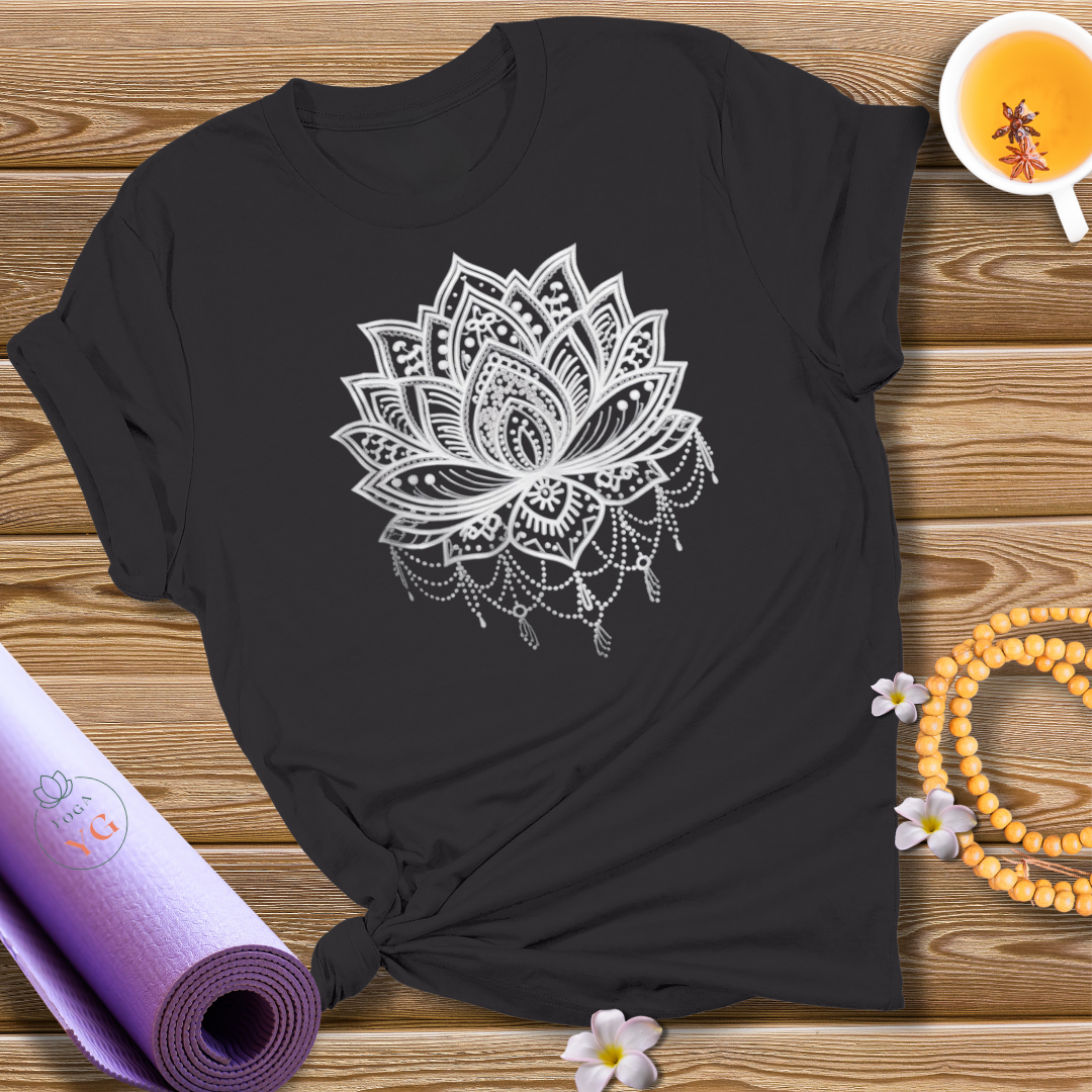 Lotusblume Grafik T-Shirt