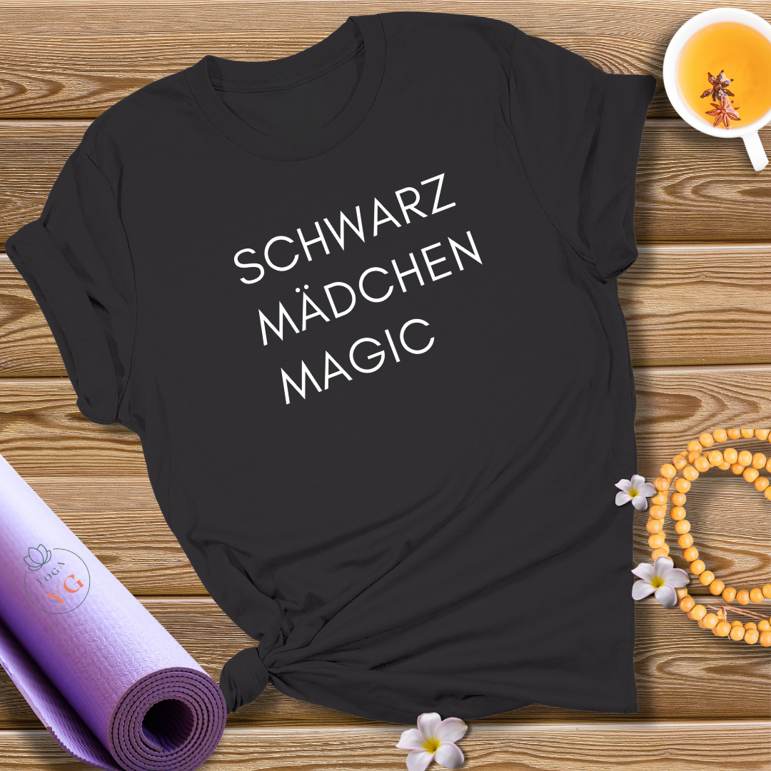 SCHWARZ MÄDCHEN MAGIC T-Shirt