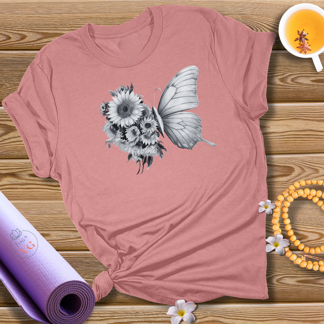 Schmetterling Gerbera T-Shirt