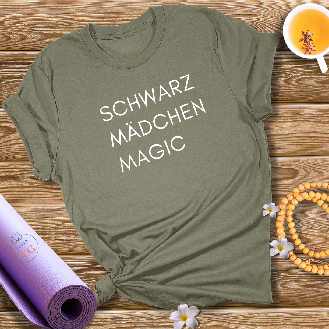 SCHWARZ MÄDCHEN MAGIC T-Shirt