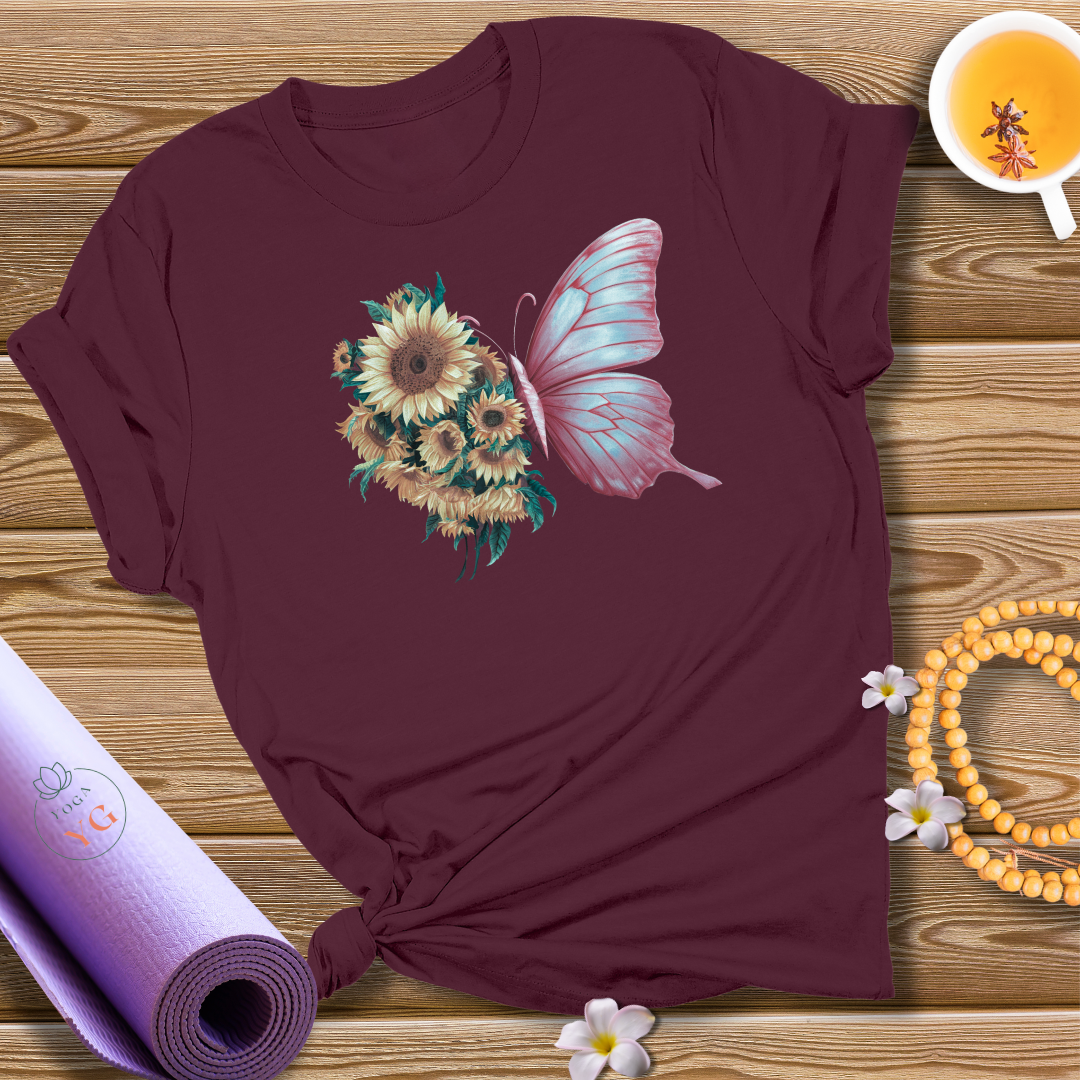 Schmetterling Gerbera T-Shirt