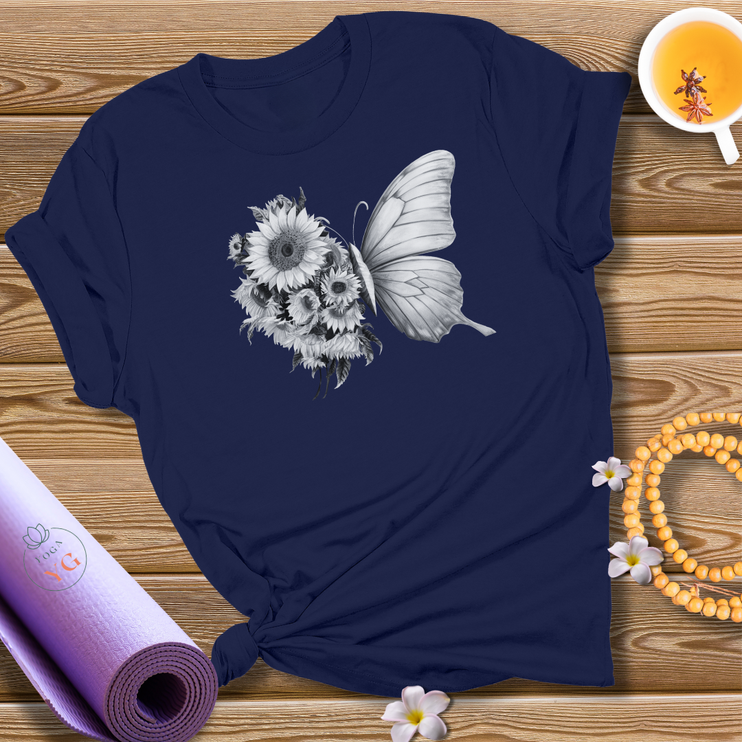 Schmetterling Gerbera T-Shirt