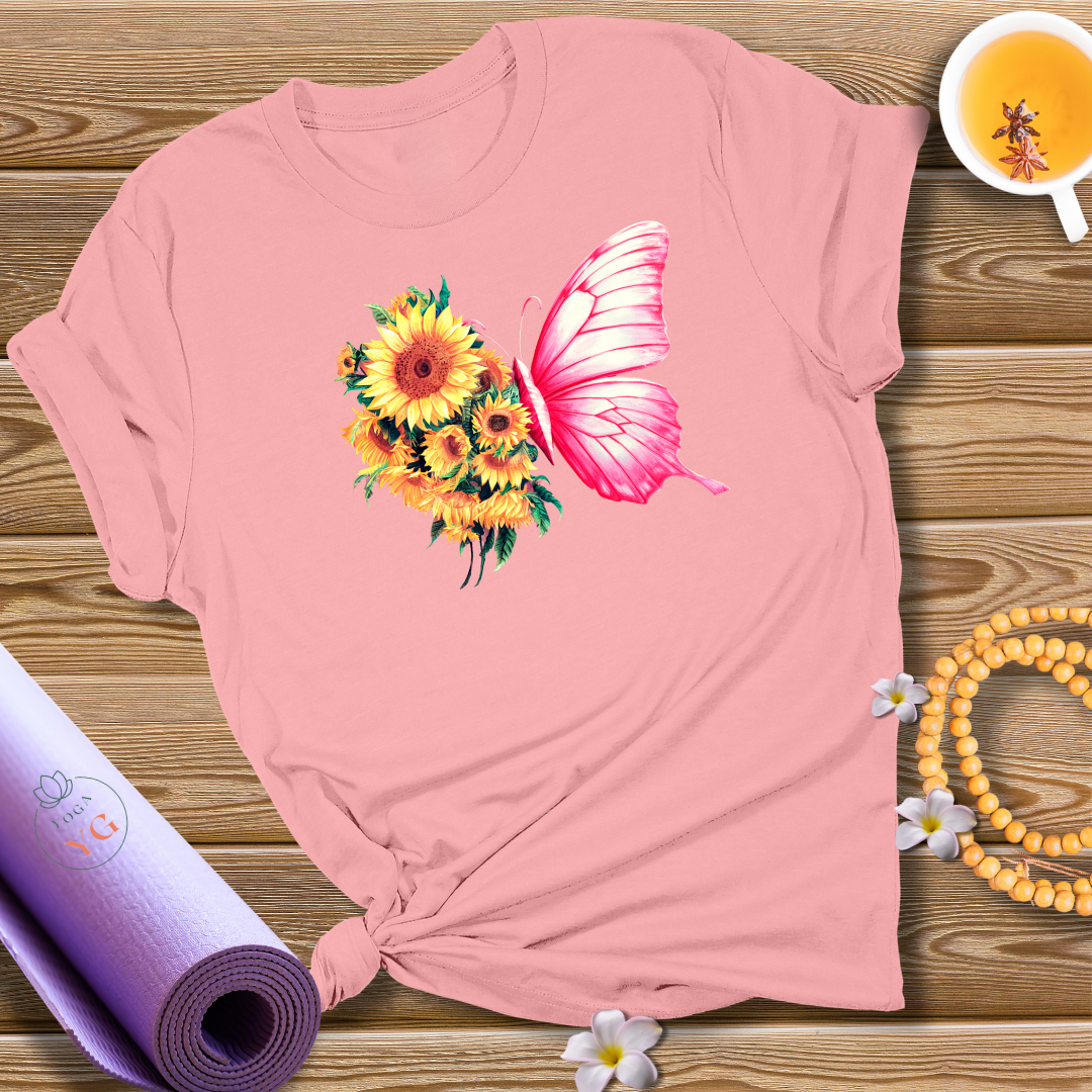 Schmetterling Gerbera T-Shirt