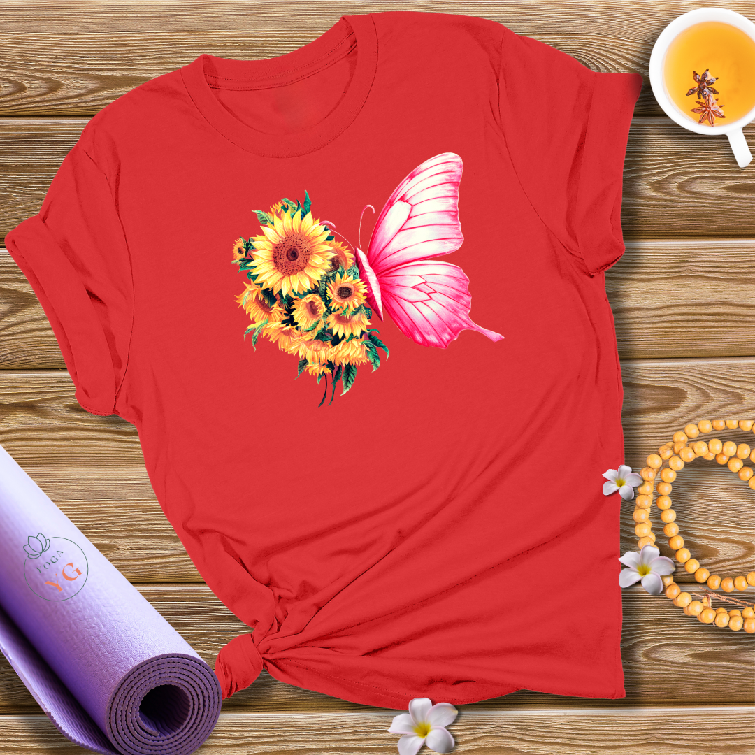 Schmetterling Gerbera T-Shirt