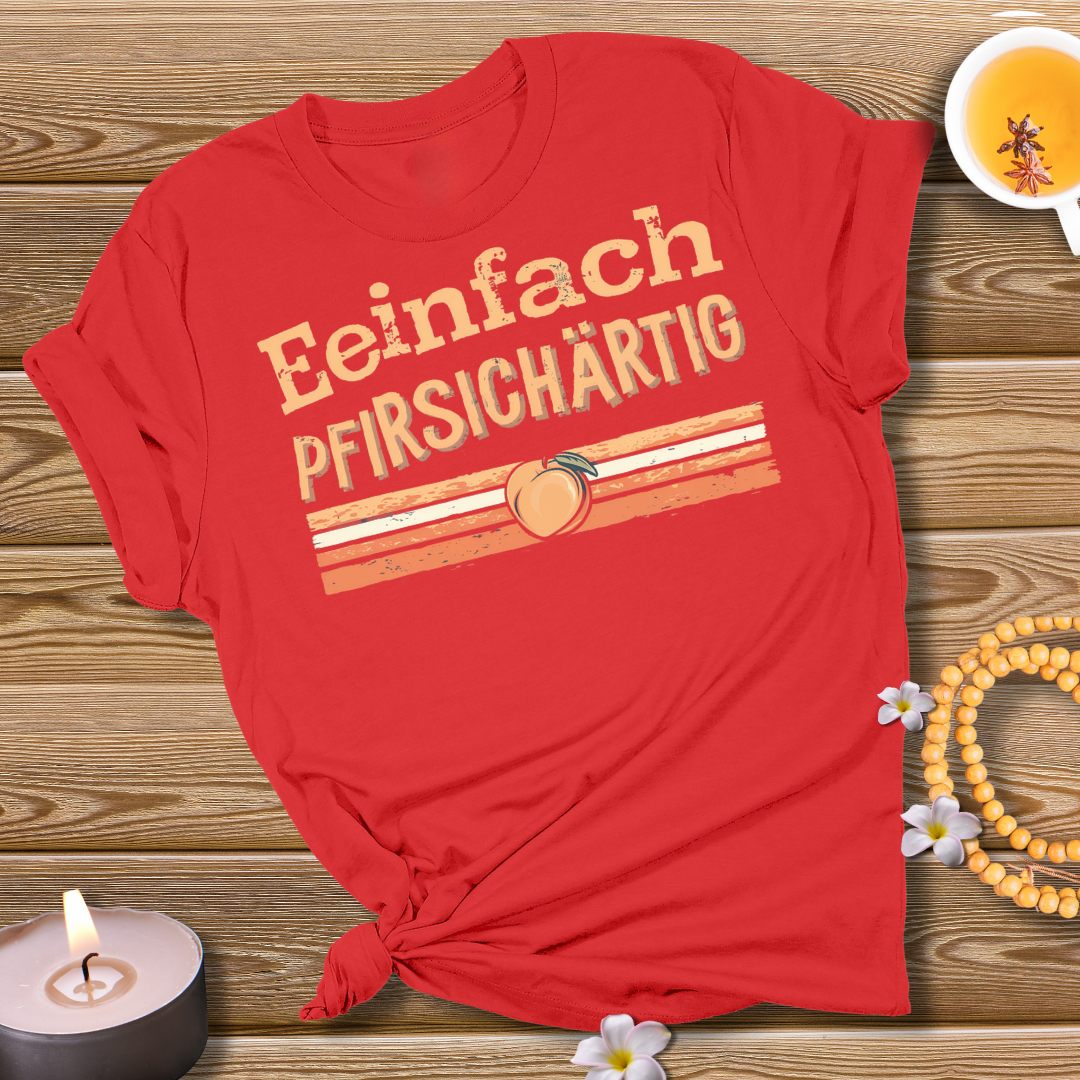 Einfach pfirsichartig T-Shirt