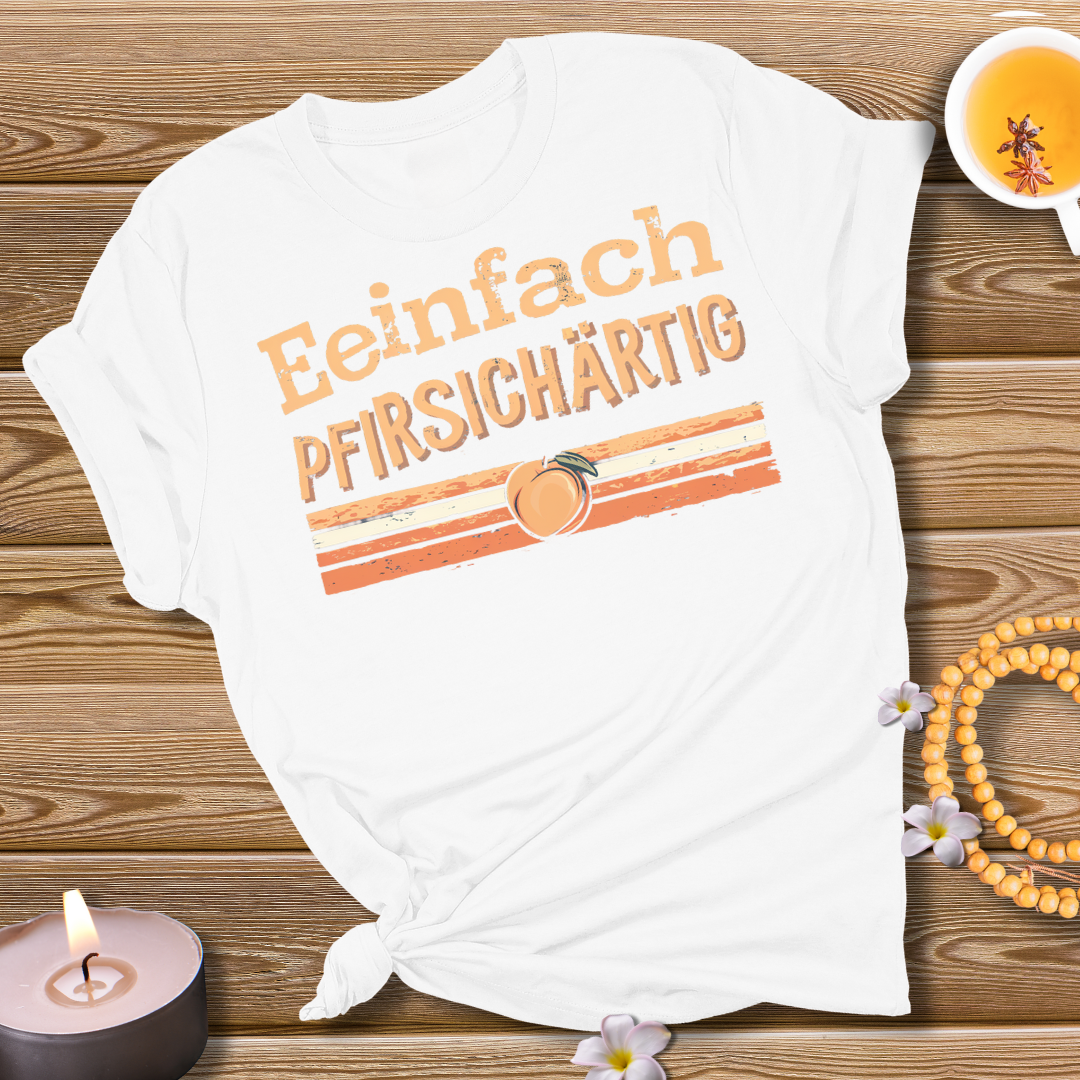 Einfach pfirsichartig T-Shirt