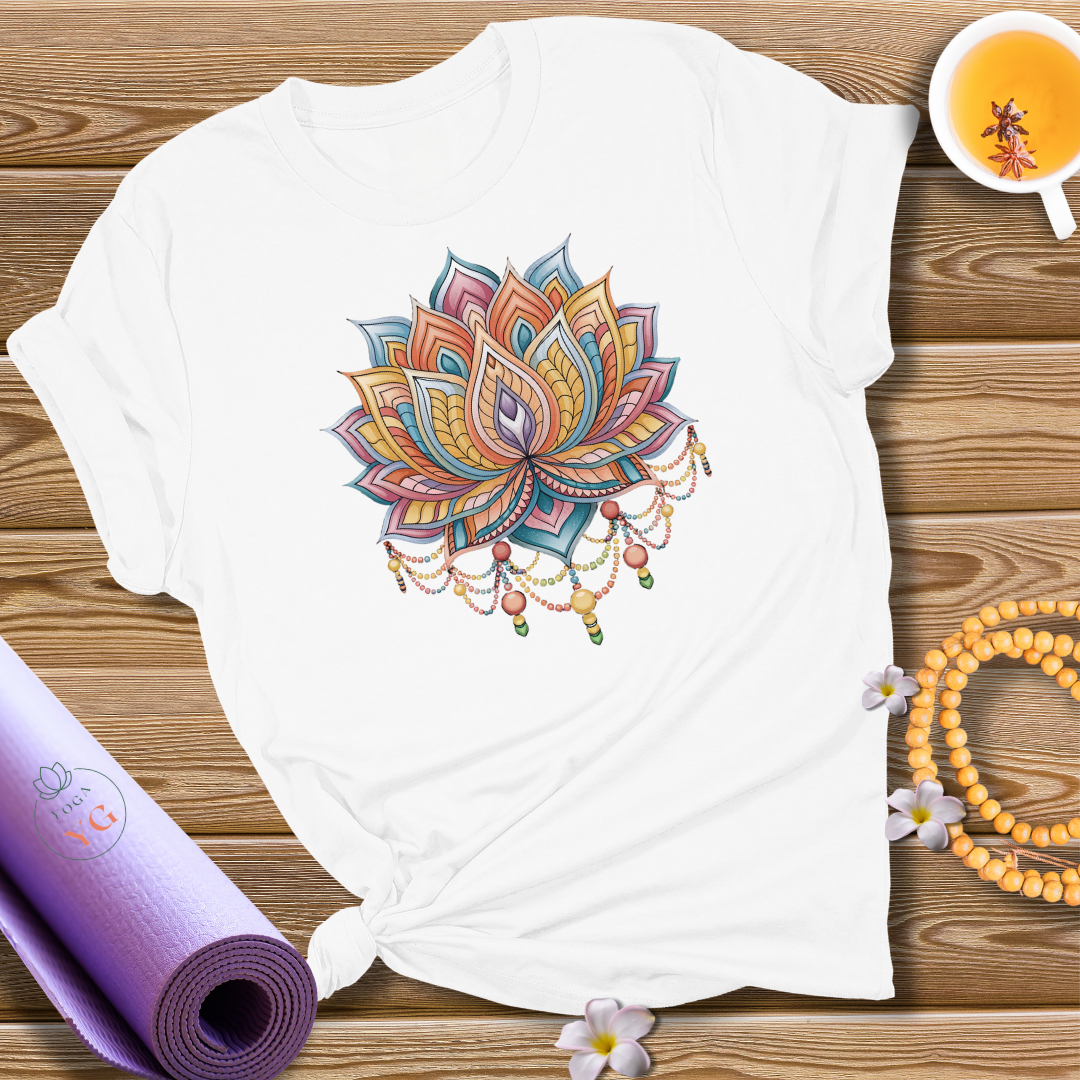 Lotusblume Grafik T-Shirt